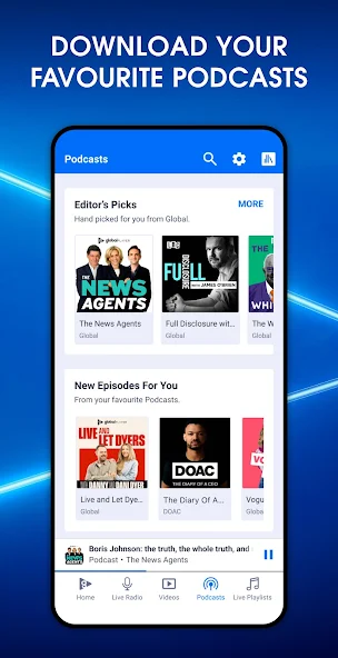Global Player Radio and Podcasts screenshot 5